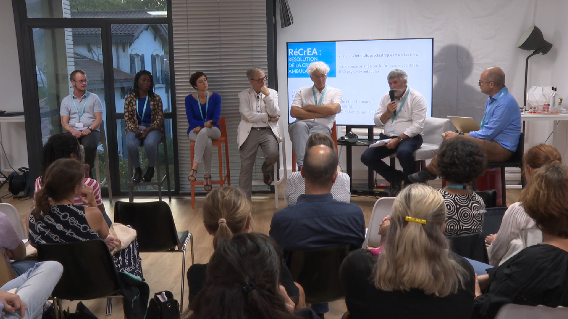 RECREA : Une psychiatrie hors les murs – Table ronde, soins intensifs psychiatriques dans la cité